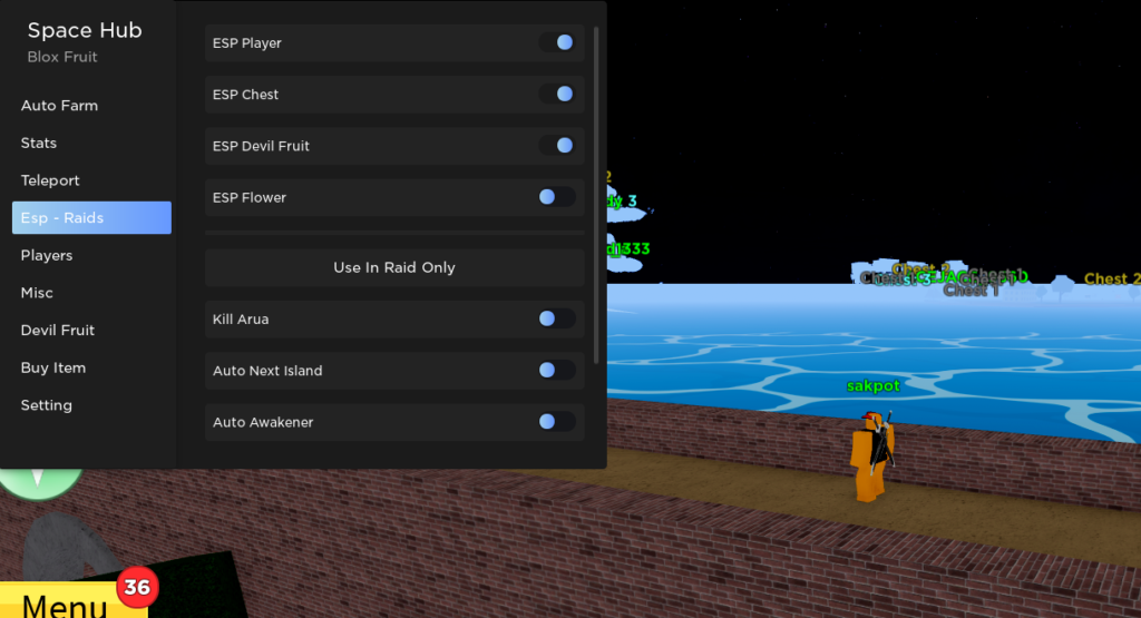 blox fruits script gui