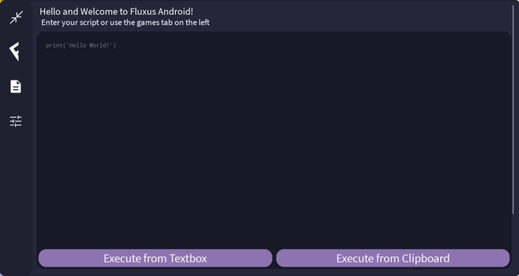 fluxus android mobile executor