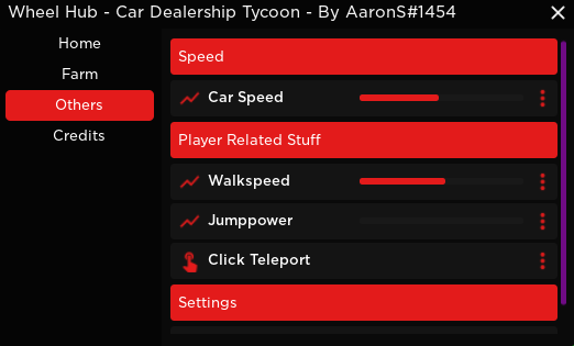 car speed exploit Car Dealership Tycoon