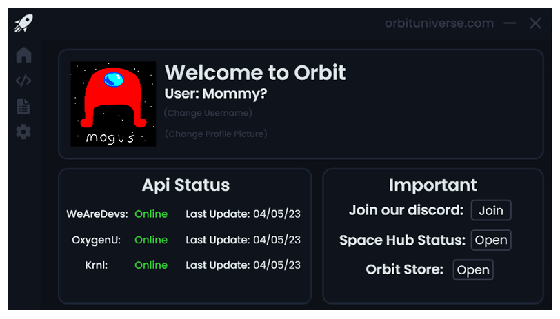 orbit download hack