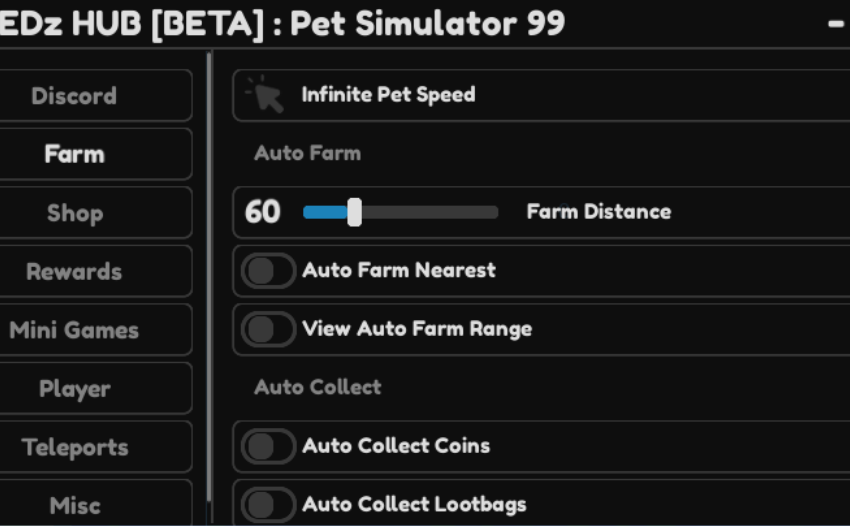 Roblox Pet Sim 99 Script Hack Redz GUI