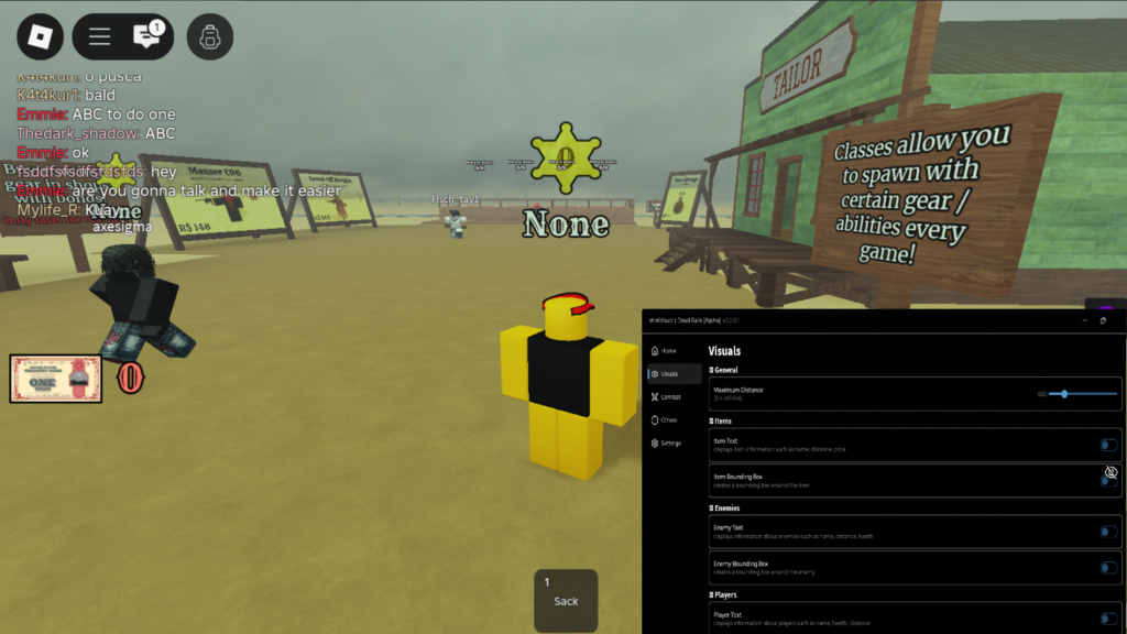Roblox Dead Rails Script Sstrelizia Hub GUI