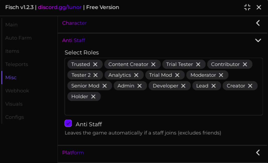 Roblox Fisch Script Lunor Hub GUI