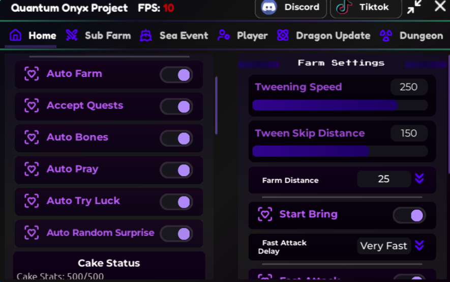 Roblox Blox Fruits Script Quantum Onyx Project Hub GUI