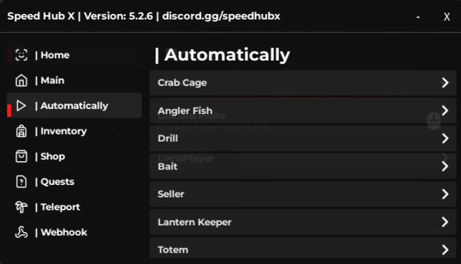 Roblox Fisch Script Speed Hub X V2 GUI
