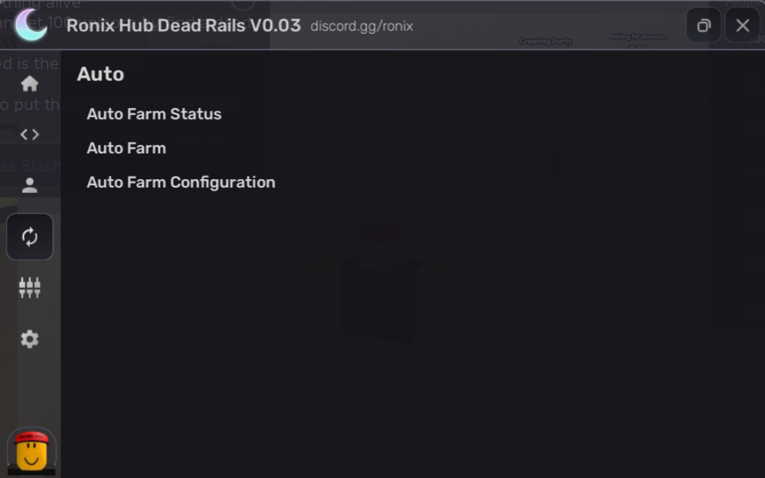 Roblox Dead Rails Script Ronix Hub GUI