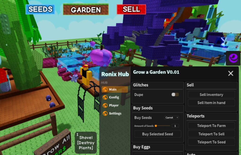 grow a garden autofarm script