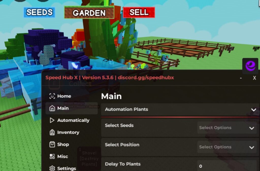 grow a garden cheat script