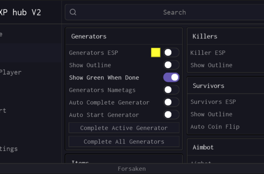  KEYLESS Forsaken Script Autowin OP NXP GUI