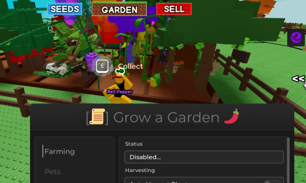 grow a garden undetected script